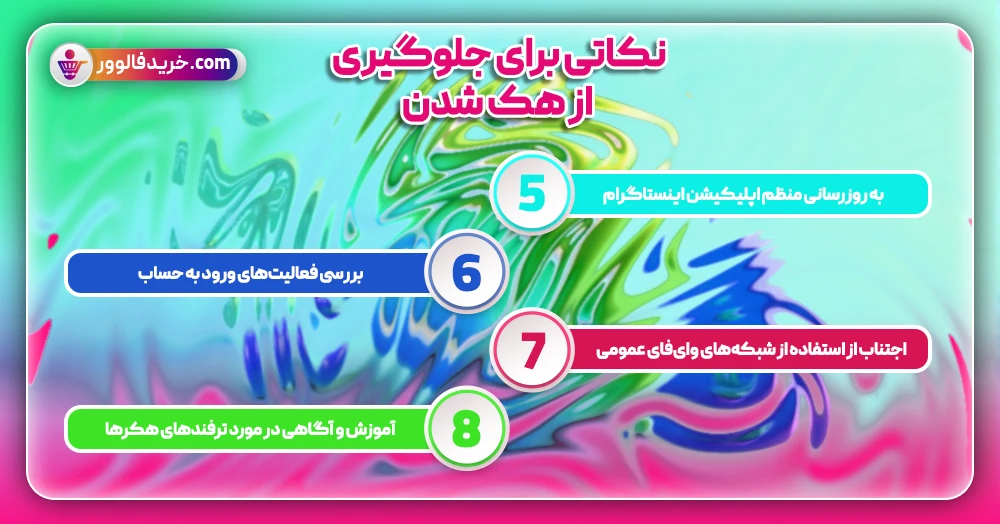 نکاتی برای جلوگیری از هک شدن
2